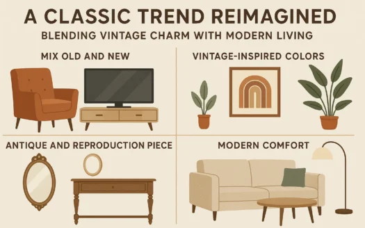 Vintage Meets Modernity infographic