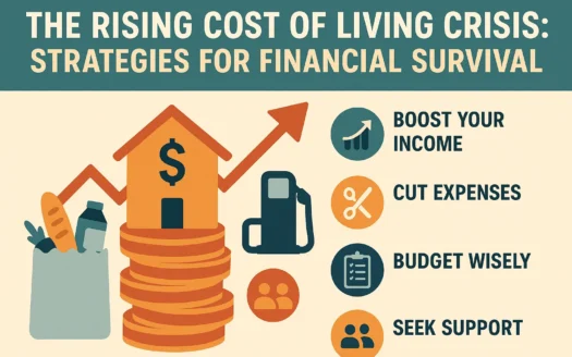 Financial Survival Strategies infographic