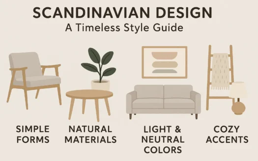 Scandinavian Design Guide infographic