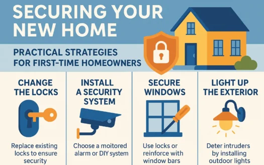 Homeowner Security Strategies infographic