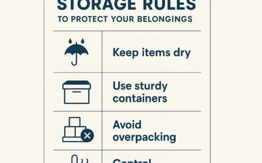 Home Storage Tips infographic