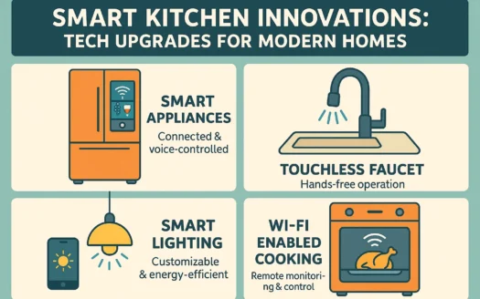 Smart Kitchen Innovations infographic