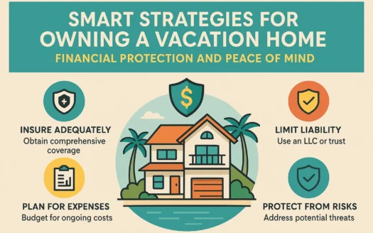 Vacation Home Strategies infographic