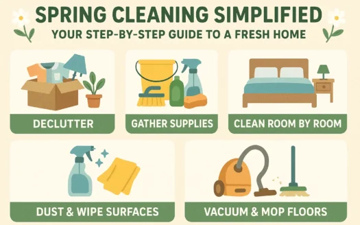 Spring Cleaning Infographic infographic