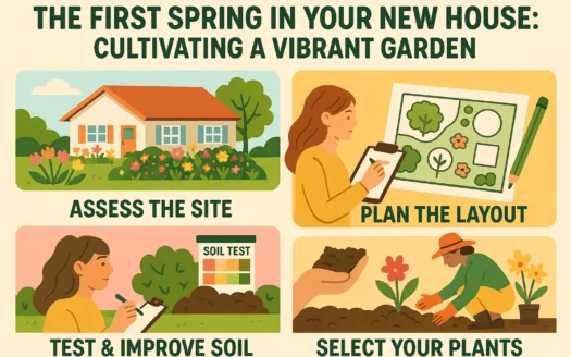 Spring Garden Cultivation infographic