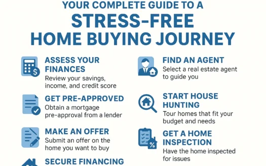 Stress-Free Home Buying infographic