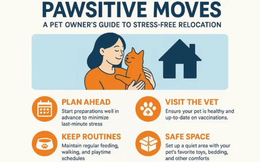 Stress-Free Pet Relocation Guide infographic