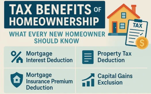 Homeownership Tax Benefits infographic