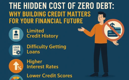 Importance of Building Credit infographic