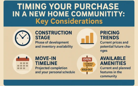 Home Buying Timing Tips infographic