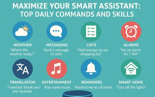 Smart Assistant Tips infographic