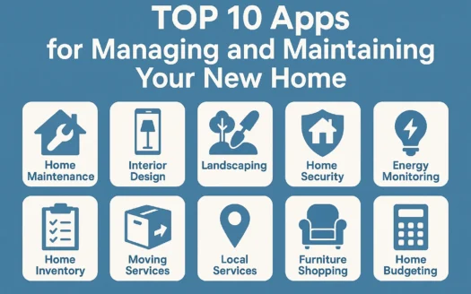 Home Management Apps infographic