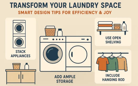 Laundry Room Smart Tips infographic