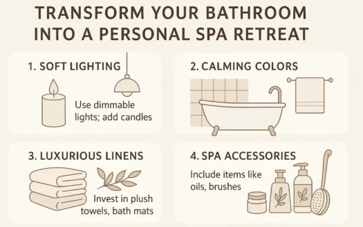 Personal Spa Retreat infographic