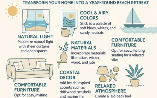 Home Beach Retreat infographic