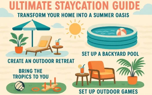 Summer Oasis Home infographic