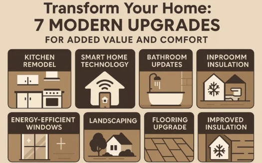 Home Modernization Tips infographic