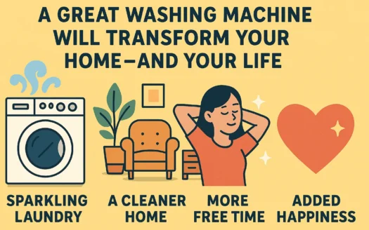 Transformative Washing Machine Infographic infographic