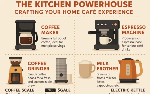 Home Café Experience infographic