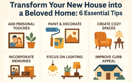 Essential Home Transformation Tips infographic