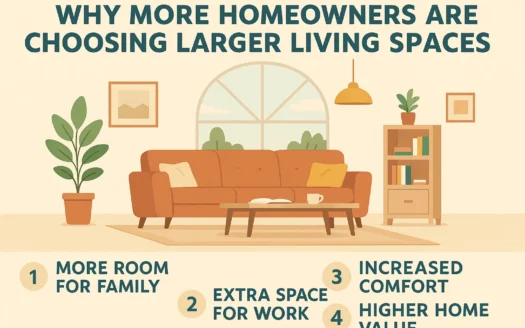 Expanding Living Spaces infographic