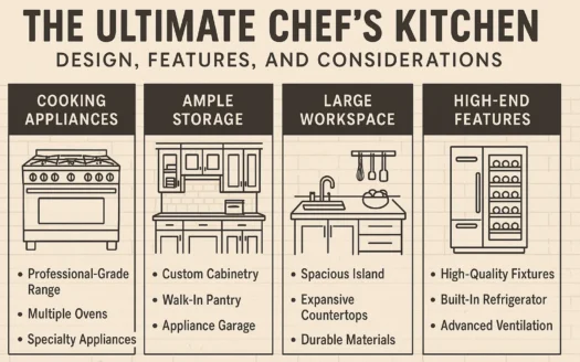 Ultimate Chef's Kitchen Infographic infographic