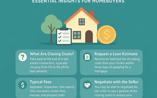 Closing Costs Guide infographic