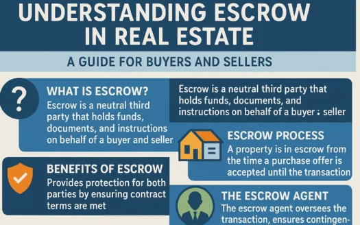 Real Estate Escrow Guide infographic