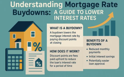 Mortgage Rate Buydowns Guide infographic