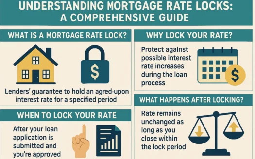 Mortgage Rate Locks infographic