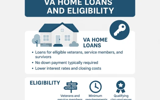 VA Home Loan Guide infographic
