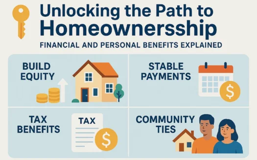 Homeownership Benefits Guide infographic