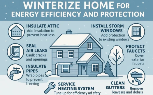 Winterize Your Home infographic