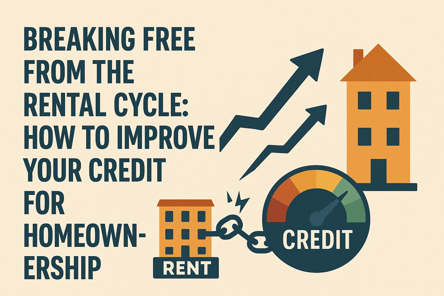 Credit Improvement for Homeownership infographic