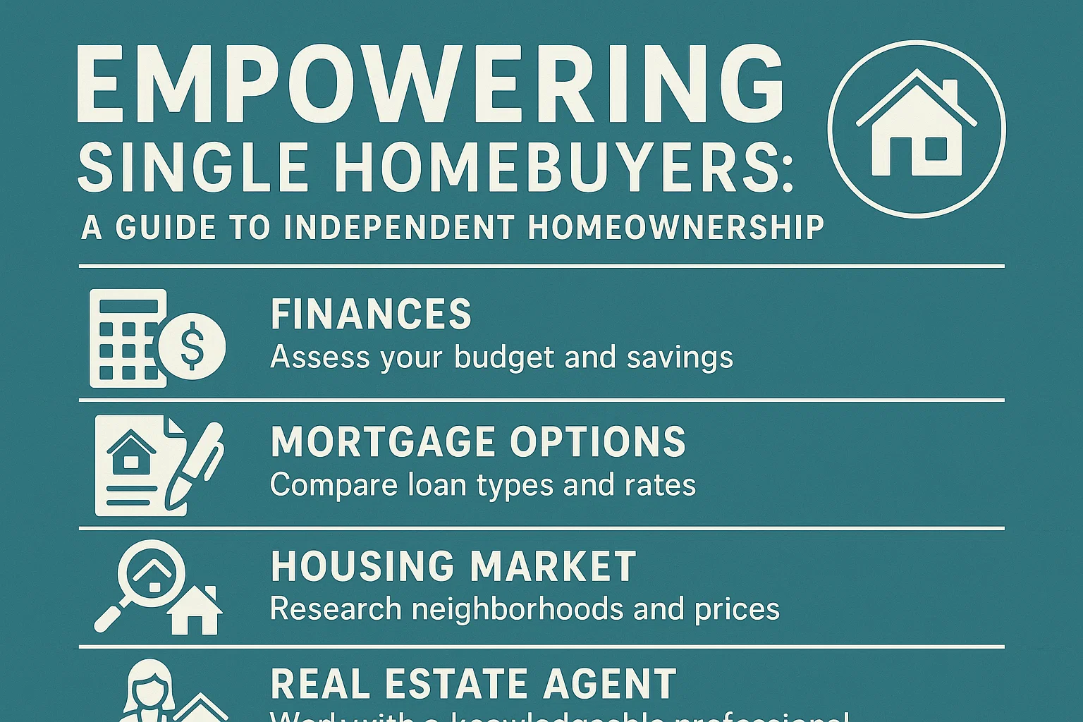 Empowering Homebuyers Guide infographic