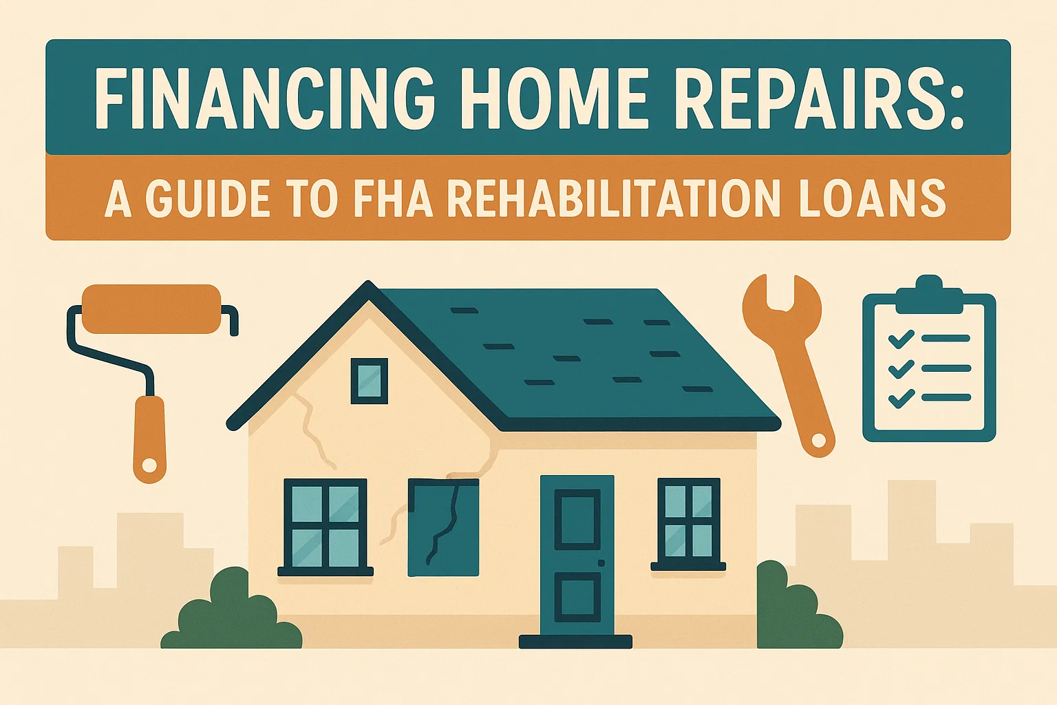 FHA Rehab Loans Guide infographic