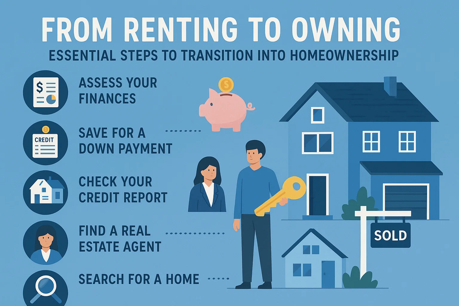 Homeownership Transition Guide infographic