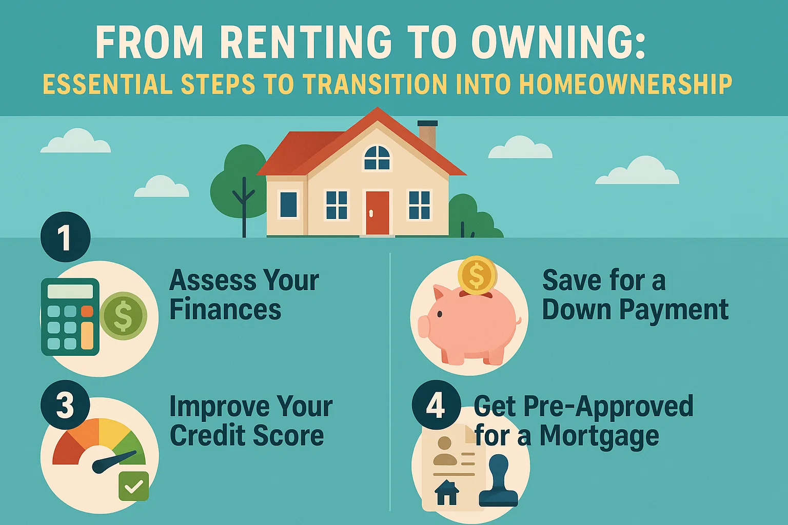 Homeownership Transition Guide infographic