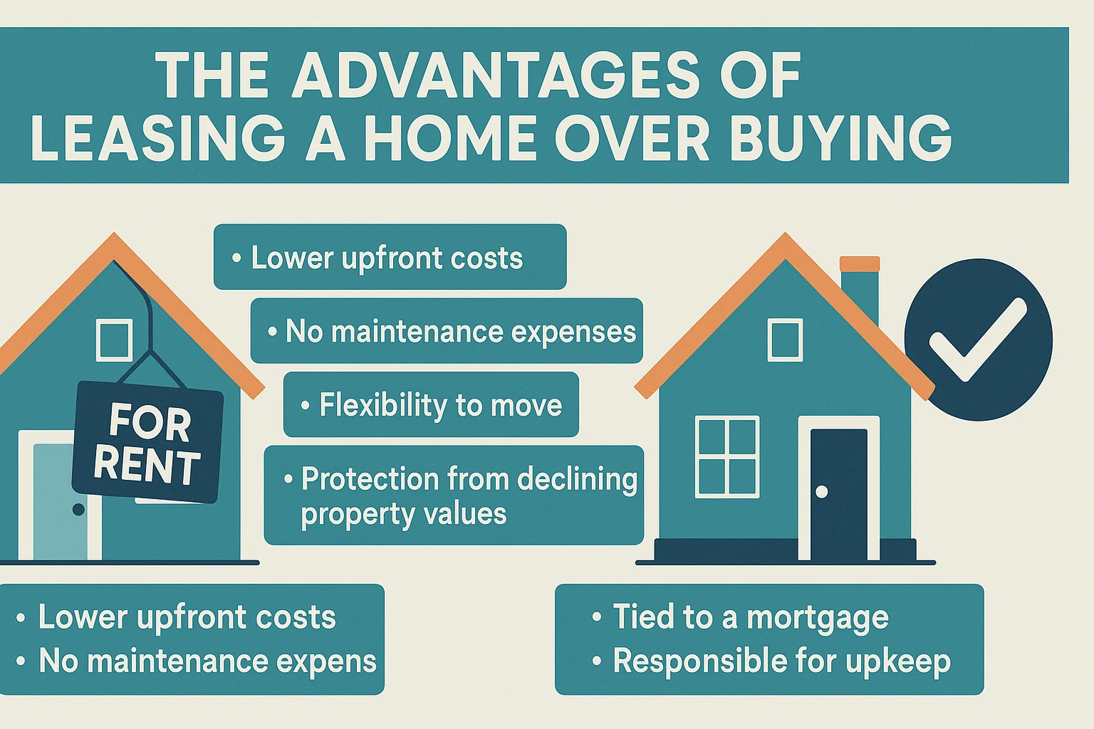 Leasing vs Buying Infographic infographic