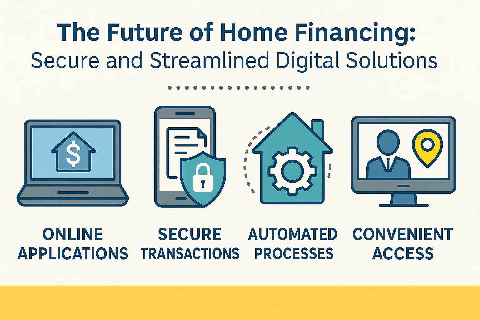 Digital Home Financing infographic