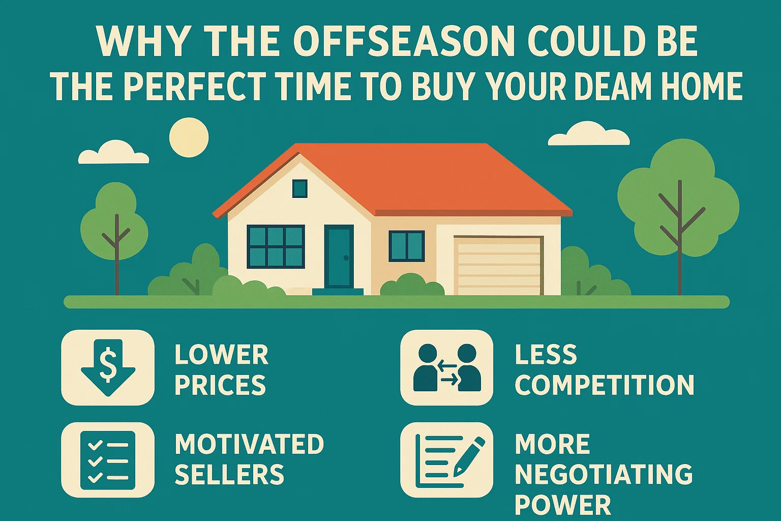 Offseason Dream Home Buying infographic