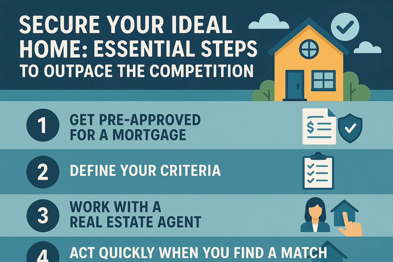 Home Buying Tips infographic