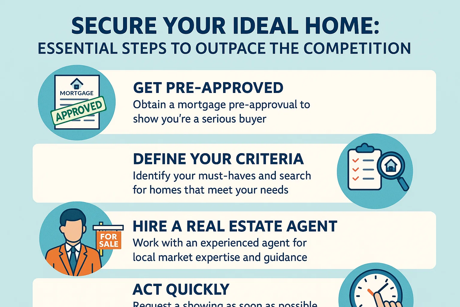 Home Buying Tips infographic