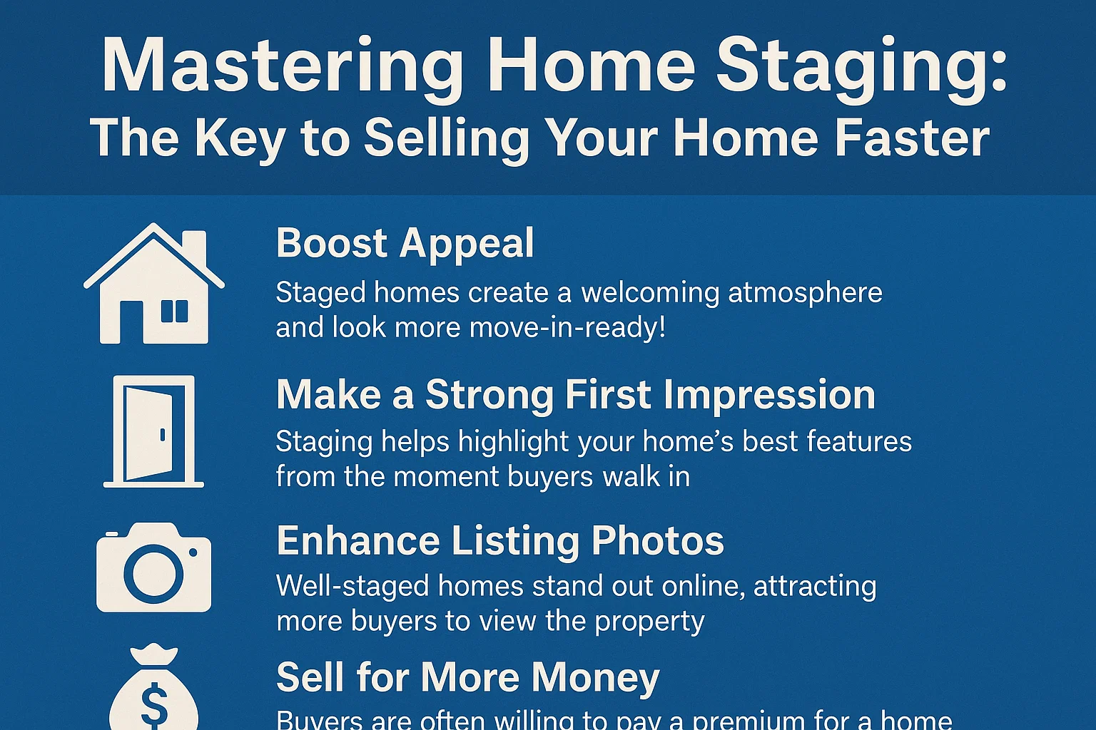 Home Staging Tips infographic