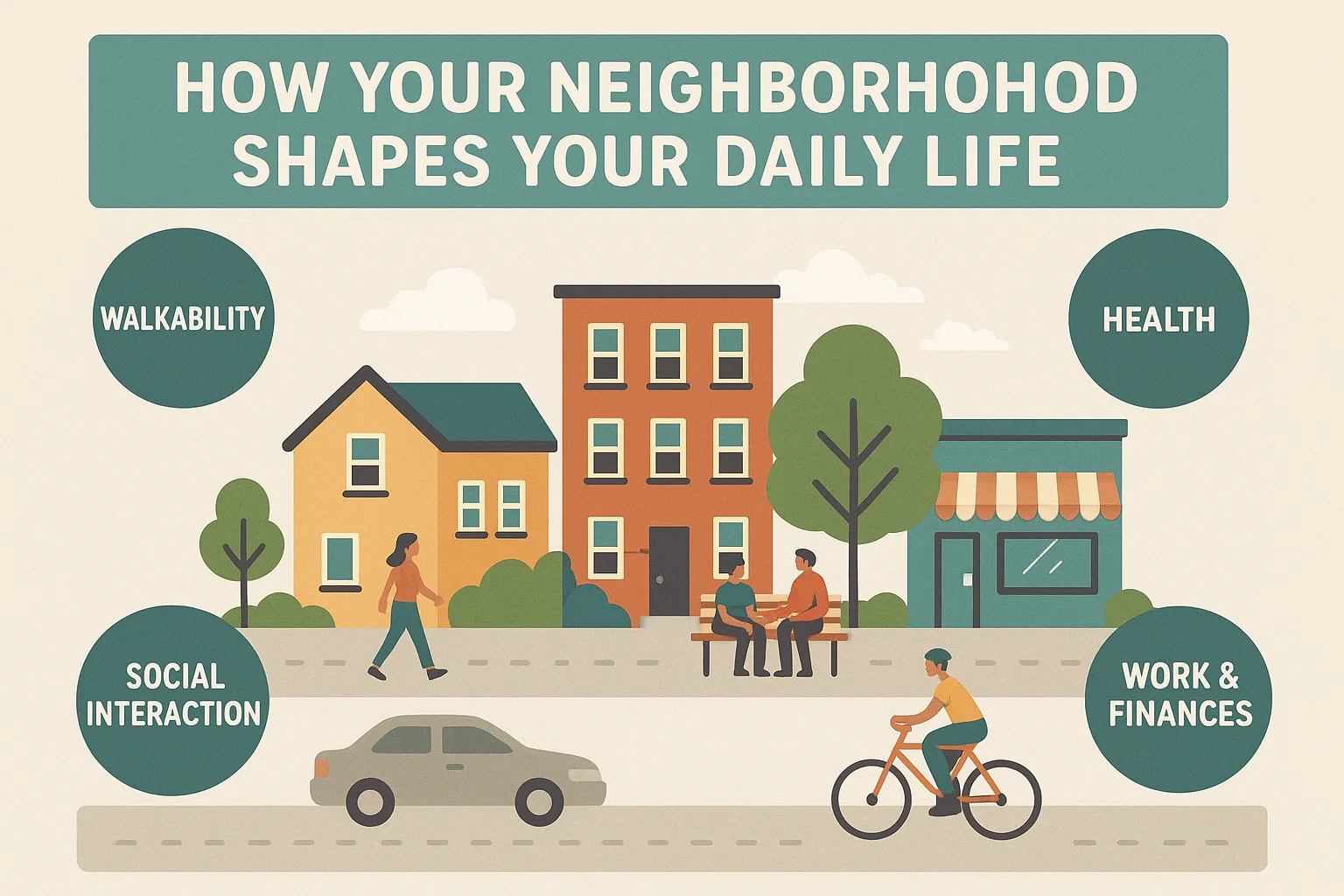 Neighborhood Impact Infographic infographic