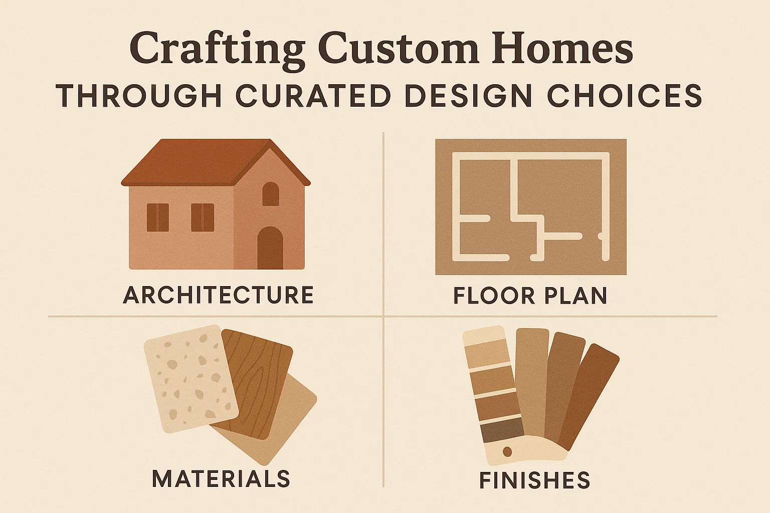 Curated Home Designs infographic