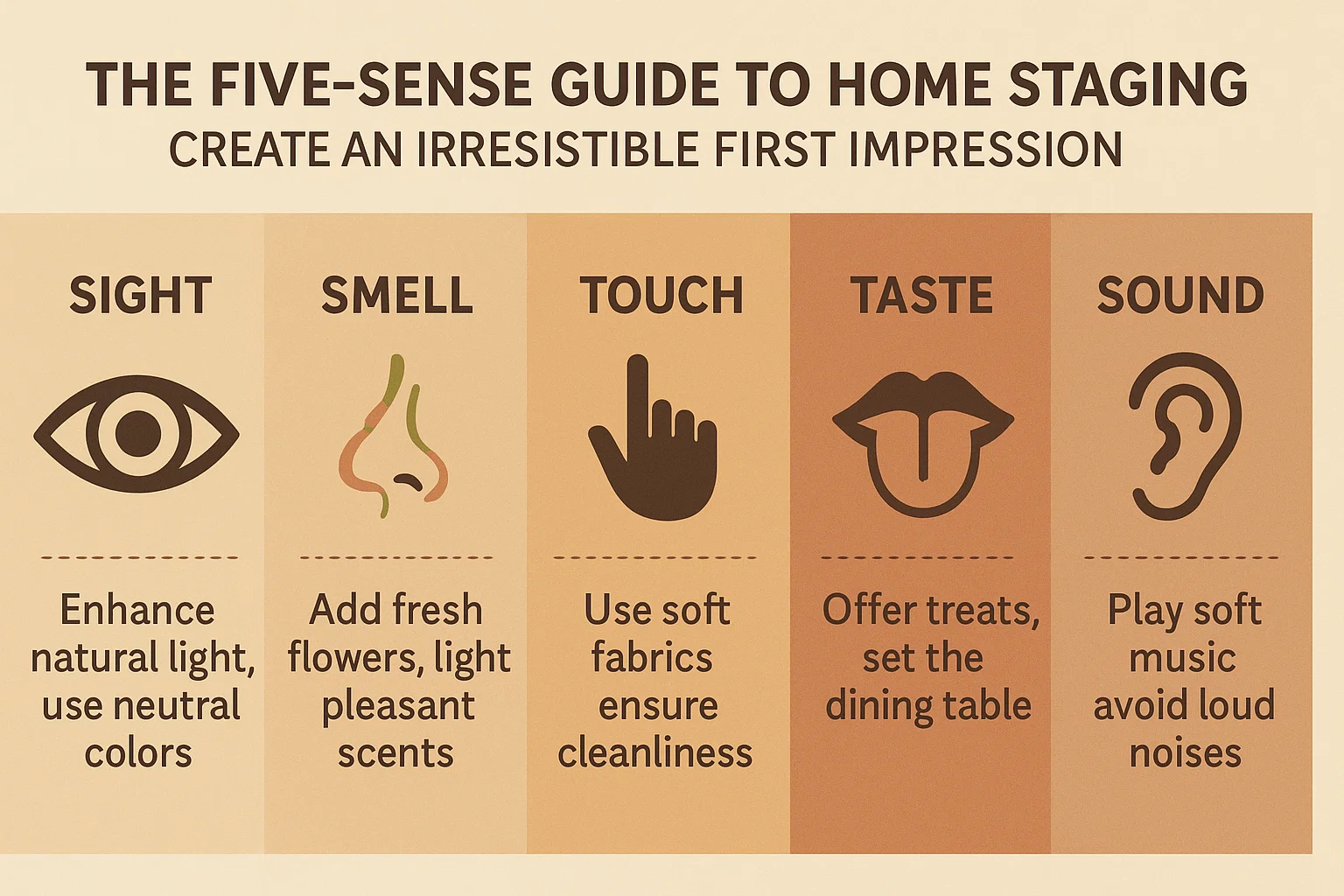 Home Staging Guide infographic