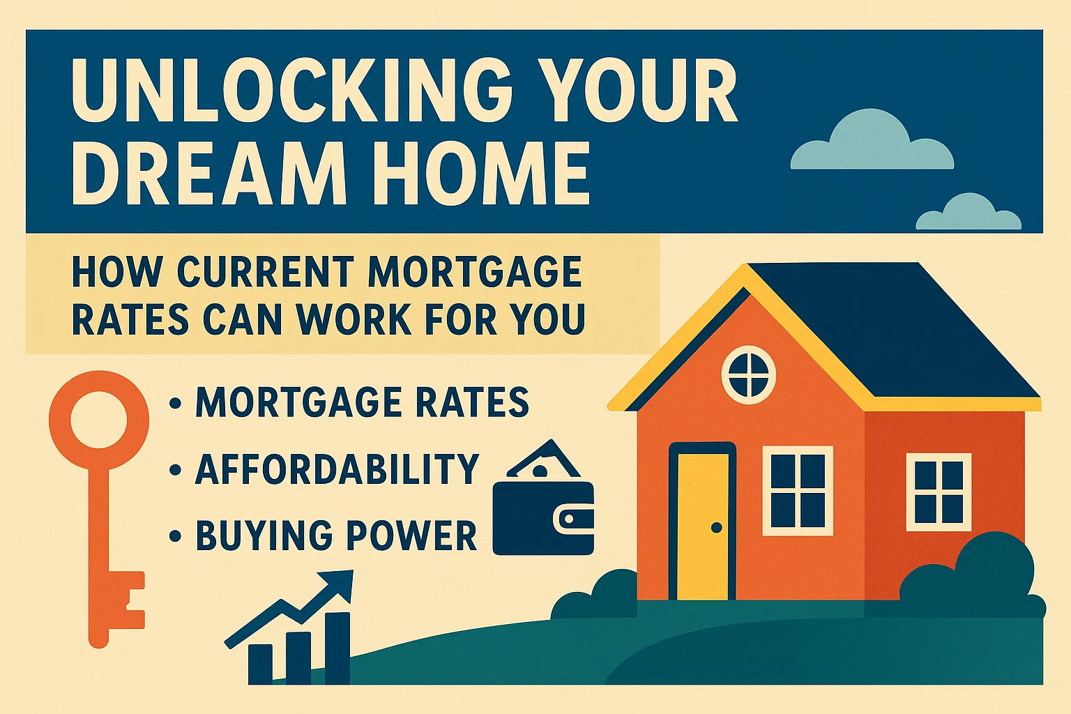 Current Mortgage Rates infographic