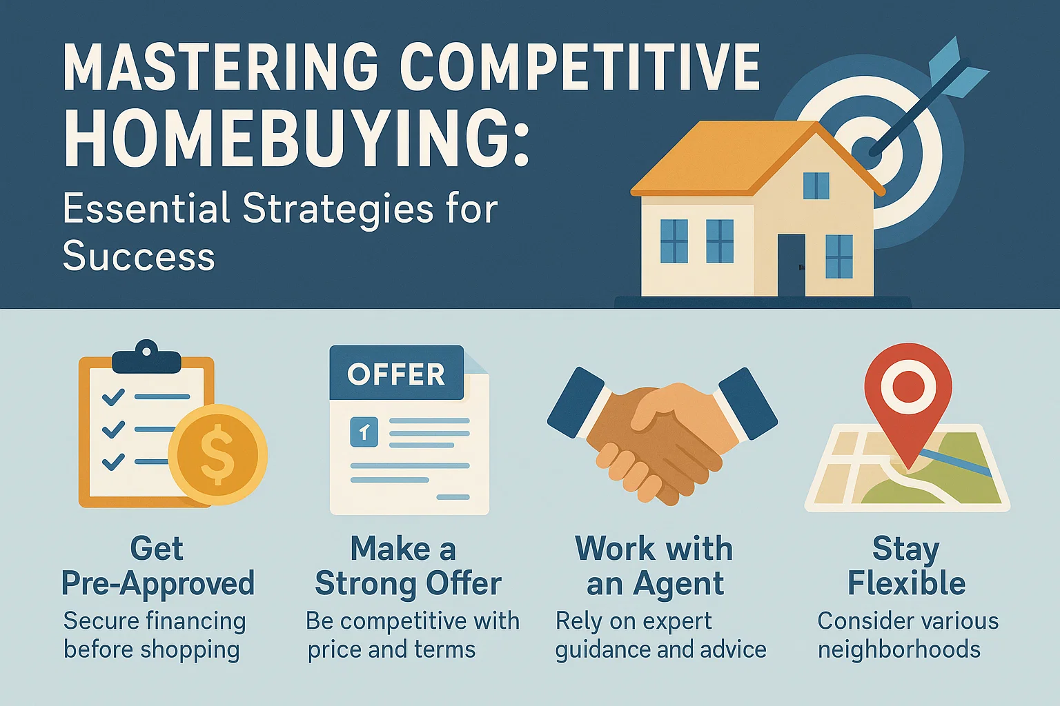 Homebuying Strategies Infographic infographic