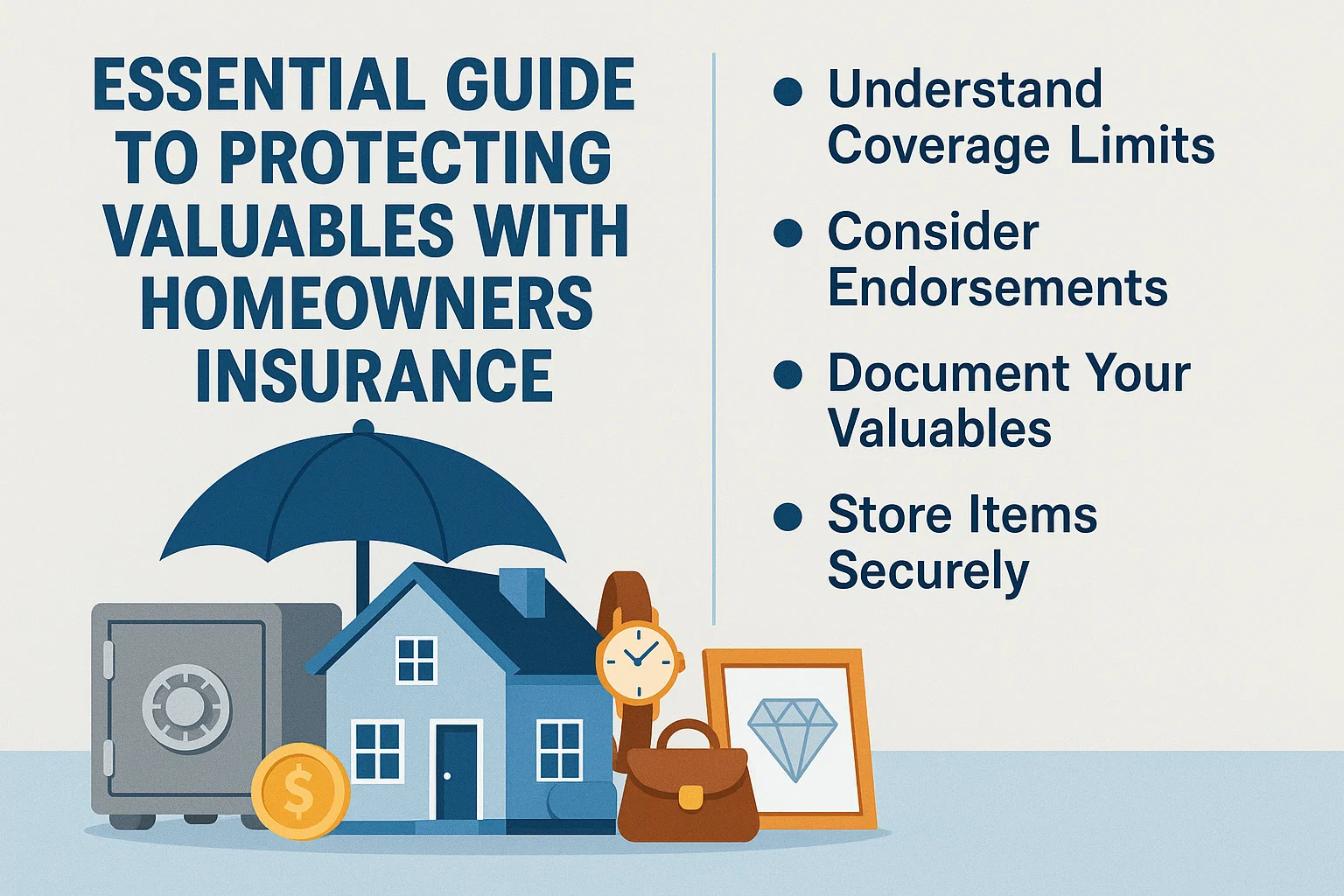 Homeowners Insurance Basics infographic